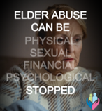 Elder Abuse Image depicting Elder Abuse can be stopped.